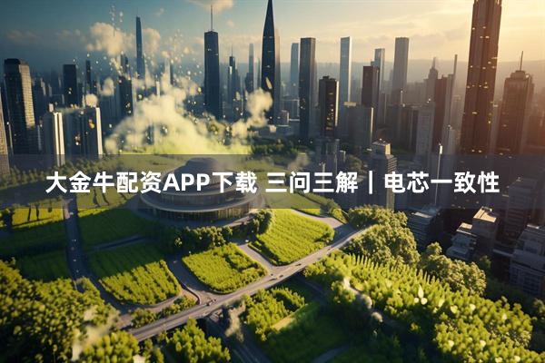 大金牛配资APP下载 三问三解｜电芯一致性
